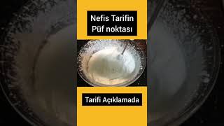 puf noktası ile krem şanti tarifi #shorts #recipes #yummy