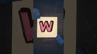 "W" Is this the first letter of your Name? If yes Pls. Leave a 👍  #shortsvideo  #shorts #alphabet