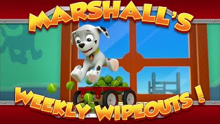 Marshall's Weekly Wipeouts! (Season 1 - Pups and the Lighthouse Boogie)