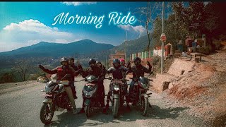 Our Morning Group Ride //Ride To Dakshinkali Temple Kathmandu