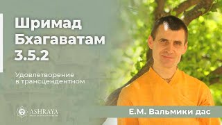 Удовлетворение в трансцендентном. ШБ. 3.5.2. Е.М. Вальмики дас. 2024.01.23