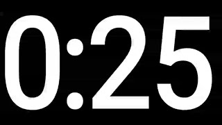 ⏰25 SECONDS COUNTDOWN / شمارش معکوس ۲۵ ثانیه ای / بیست و پنج ثانیه⏰