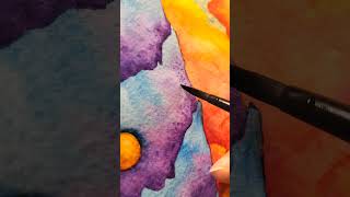 Watercolor Art #artistslife #watercolorpainting #colorfulart #plantpainting