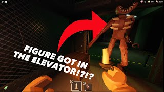 FIGURE GETS IN THE DOOR 100 ELEVATOR!?!?!