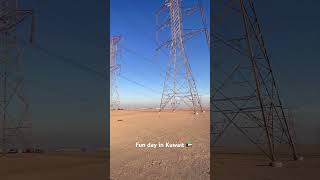 A mesmerizing view from Kuwait 🇰🇼 desert safari 🐪 Fun_day_Kuwait ❤️