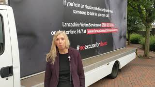 Lancs Violence Reduction Network - #NoExcuseForAbuse - multi-agency domestic abuse campaign launch