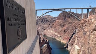 Standing on Hoover Dam