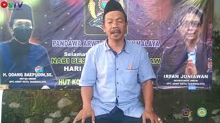 Ucapan selamat atas mengudaranya Sukasari tv oleh KETUA ranting ARWT  Bungursari || @STv06