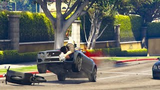 GTA 5 - Crazy Accident realistic Death 60 FPS Moments #gta5