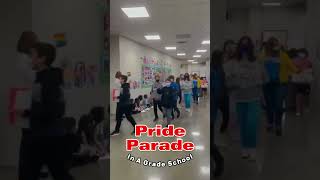 Grade School Holds Pride Parade - What Is Your Opinion?  #shorts