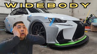 Widebody for my Lexus! My greatest mod EVER! | Part 1