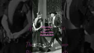 Astaire & Rogers dance the Tango  The Moon is Yellow Bing Crosby 39mix #Shorts