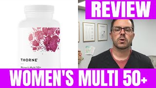 Thorne Multivitamin Women's Multi 50+ Review - Iron and Copper Free Multivitamin - Dr. Bell Health