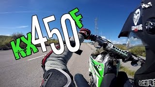 Kawasaki KX450F Mini Test Drive!