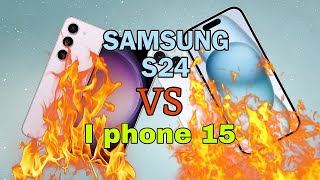 Samsung S24 vs Apple Iphone 15 🔥