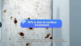 How important is the surface treatment of the substrate？