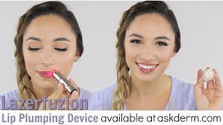 Lazerfuzion Lip Plumping Device Tutorial : How to Use the Lazerfuzion Device