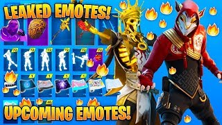 *NEW* All Leaked Fortnite Skins & Emotes..! *GOLD RARITY* (Oro, Cap Kick, Jellie, Iris...)