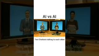 two chatbots talking to each other AI VS AI #chatbot #ai