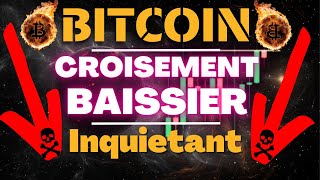 🚨BITCOIN  : Croisement baissier inquiétant !