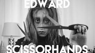 HALLOWEEN TUTORIAL || Edward Scissorhands