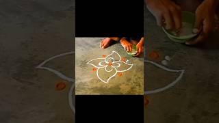 #thaimadhamrangoli 👌👌👌#simplekolam #beginnerskolam