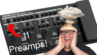 Boss ME-90 | Demo & Review of All 11 Preamps | One Ray