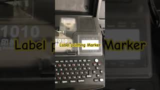 Tube marking printing PT1010