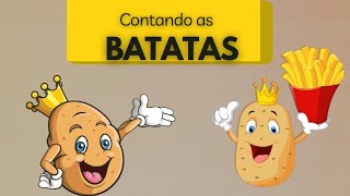 BATATA🥔 Contando as BATATAS, as letras, sílabas e aprendendo a FALAR