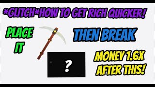 *Roblox islands Glitch* how to get rich QUICKer in roblox islands!