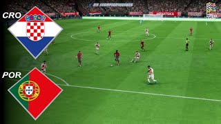 Croatia vs Portugal - Round 6 of the UEFA Nations League 2025