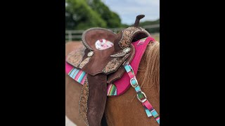 Our First Ride Together  (Riding my Rescue Horse)