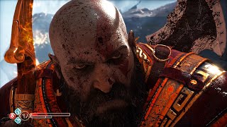 God of war kratos vs stranger gameplay on RTX3060 12gb oc ryzen 5 3600