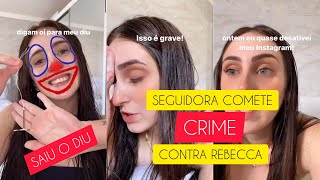 "SEGUIDORA" DIFAMA REBECCA PARA A CIDADE INTEIRA COM MENTIRAS + DIU SAIU SOZINHO NO BANHO 😲