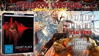 Unboxing - A QUIET PLACE - TAG EINS - 4K Steelbook