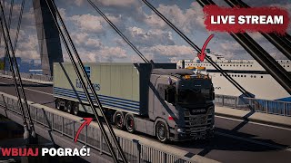 🔴LIVE!🔴⭐Trasa Z Widzami⭐❗Niebezpieczni Na Drodze❗🌙 Wieczorynka Dla Widza🌙😉Wbijaj Pograć😉🚛ETS 2🚛