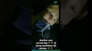 240408~ dk being dk in weverse live #dk #seventeen #weverselive #shorts