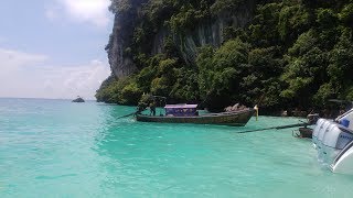 KOH PHI PHI - L Tail boat ⛵ Reached Maya bay from other side | Thailand VLOG #2