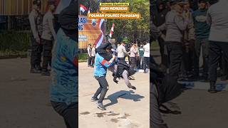 Aksi memukau Polwan Polres Pemalang #karate #motivation #polri #polwanhits #shorts #viralsong