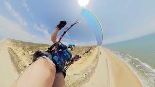 Coastal flying at Matalascañas