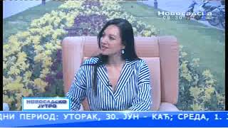 Lepota i zdravlje / 30 06 2020 Novosadska TV Novosadsko jutro 09 25 00