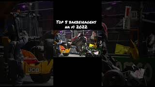 Top 5 barbeiragens na f1 2022 #schumacher #f1