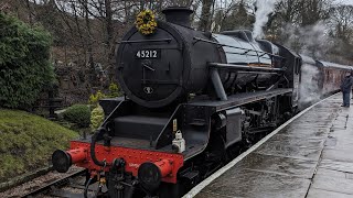 A Black 5 at the KWVR