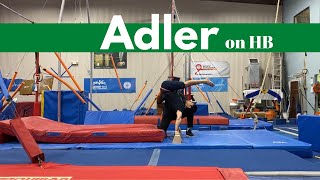 【High bar】How to learn Adler ( Stoop ) : Gymnastics training idea