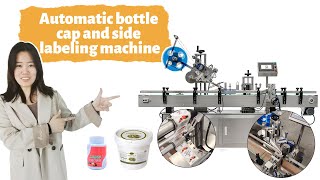 MTW   Automatic jar cap & body labeling machine