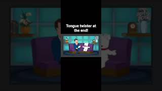 tongue twisters be like... #familyguy #comedy #funny #shorts