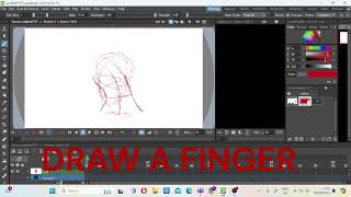 HOW TO draw a finger