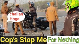 Cop's Stop Me on Panikot Lake Ride