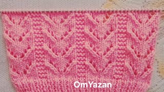 @قناة OmYazan Triku Crochet  #تريكو#triku#غرزةأجور جميلة وسهلةللسيدات والأطفال  شرح مكتوب بالعربي