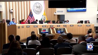 Miami Beach commissioners approval proposal to provide for homeless